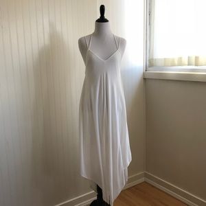 White Flowy Dress